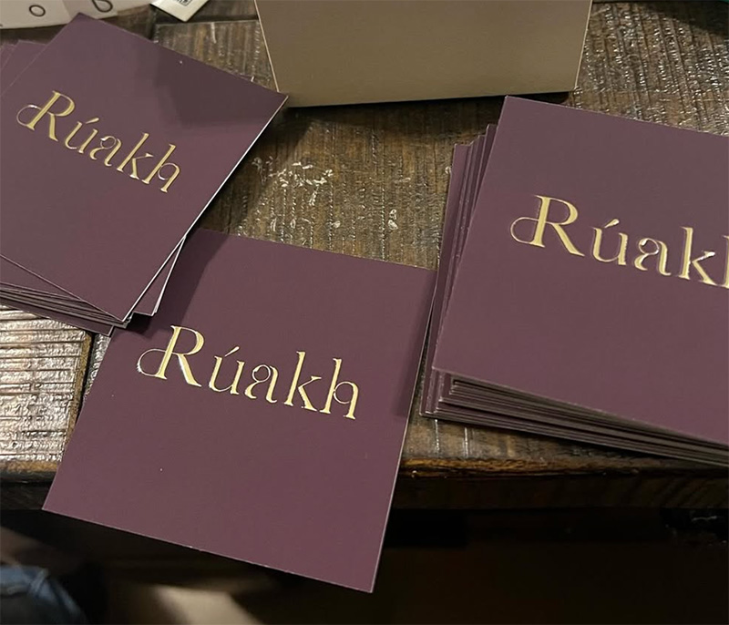 Ruakh business cards